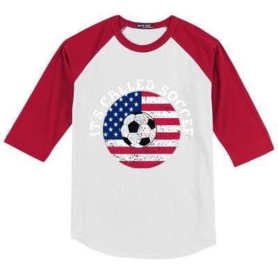 It's Called Soccer Kids Colorblock Raglan Jersey