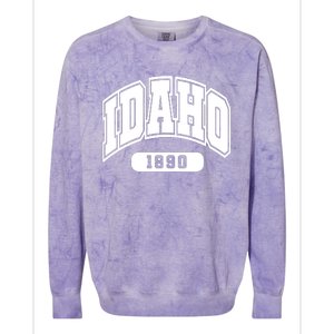 Idaho Collegiate Style 1890 Colorblast Crewneck Sweatshirt