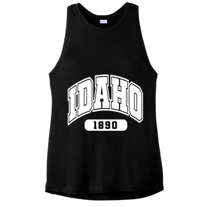 Idaho Collegiate Style 1890 Ladies PosiCharge Tri-Blend Wicking Tank
