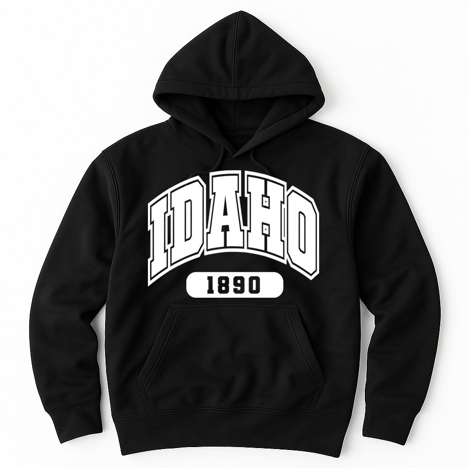Idaho Collegiate Style 1890 Hoodie