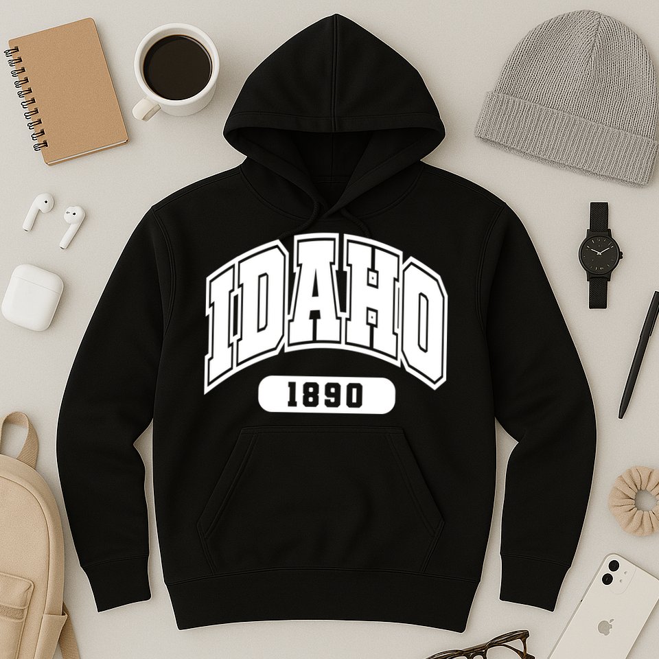 Idaho Collegiate Style 1890 Hoodie