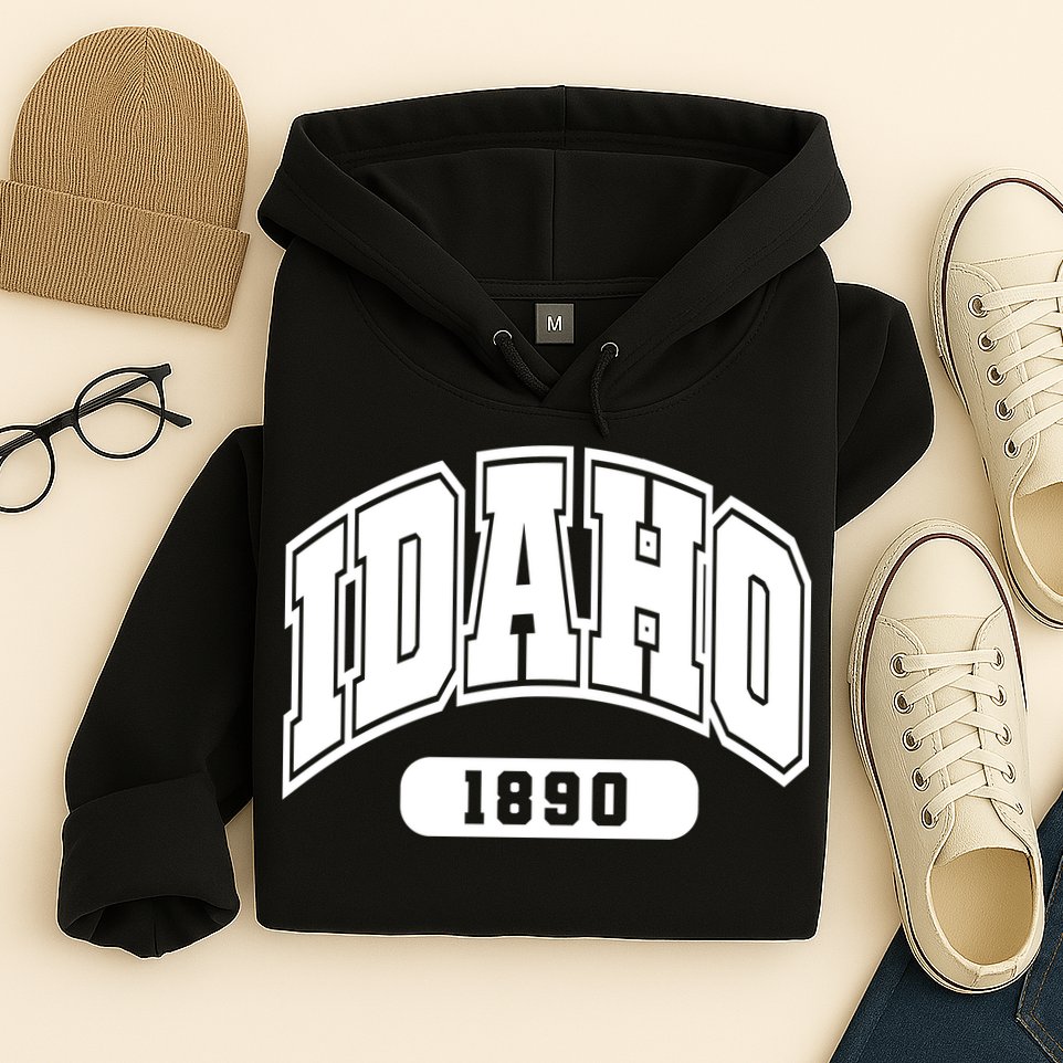 Idaho Collegiate Style 1890 Hoodie