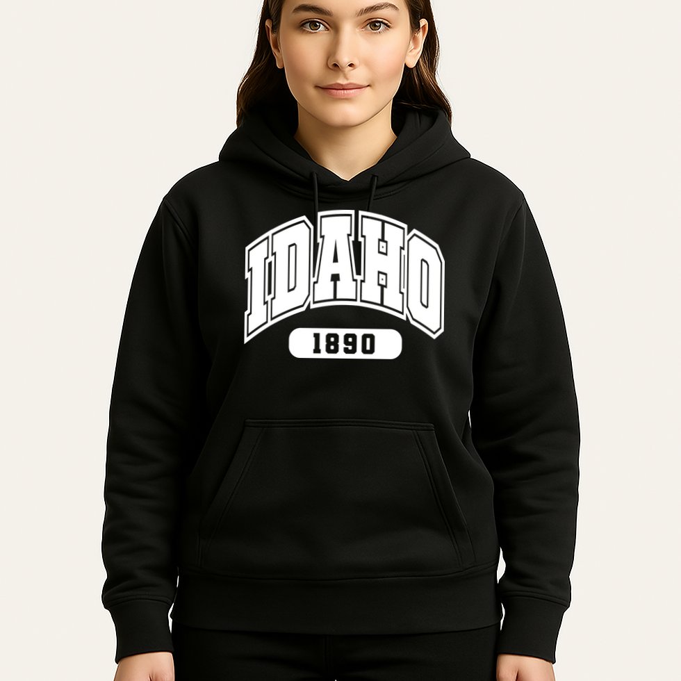 Idaho Collegiate Style 1890 Hoodie