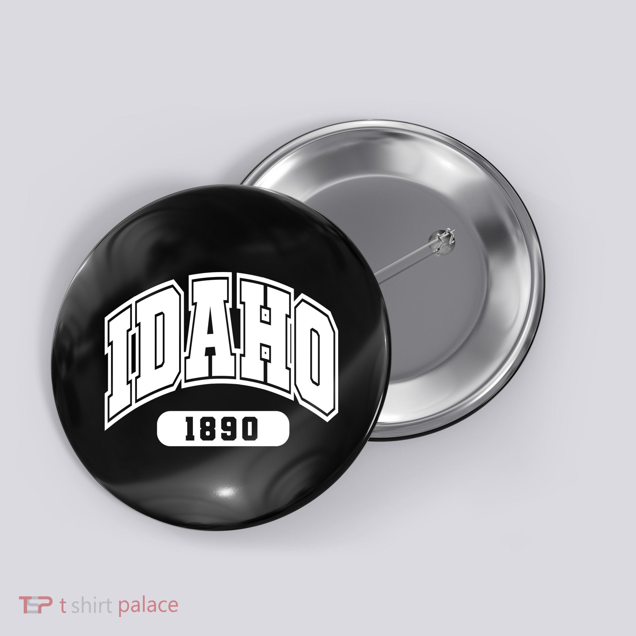 Idaho Collegiate Style 1890 Button
