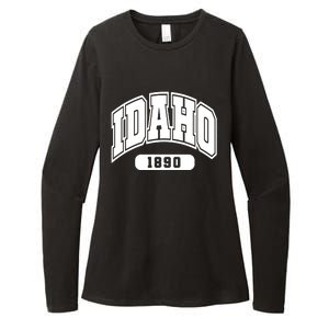 Idaho Collegiate Style 1890 Womens CVC Long Sleeve Shirt