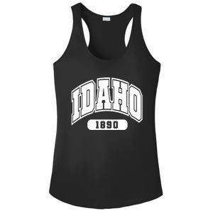 Idaho Collegiate Style 1890 Ladies PosiCharge Competitor Racerback Tank