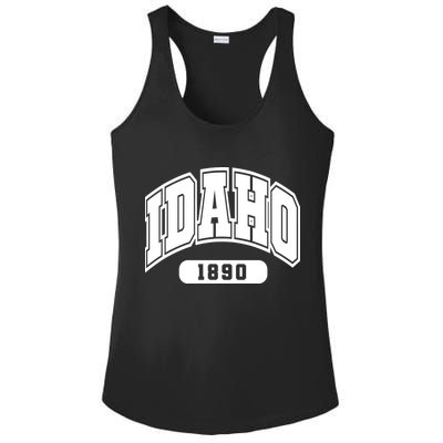 Idaho Collegiate Style 1890 Ladies PosiCharge Competitor Racerback Tank