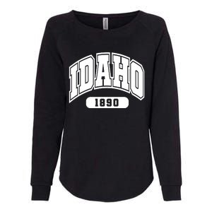 Idaho Collegiate Style 1890 Womens California Wash Sweatshirt