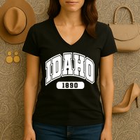 Idaho Collegiate Style 1890 Women's V-Neck T-Shirt