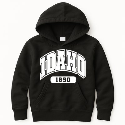 Idaho Collegiate Style 1890 Kids Hoodie