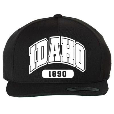 Idaho Collegiate Style 1890 Wool Snapback Cap