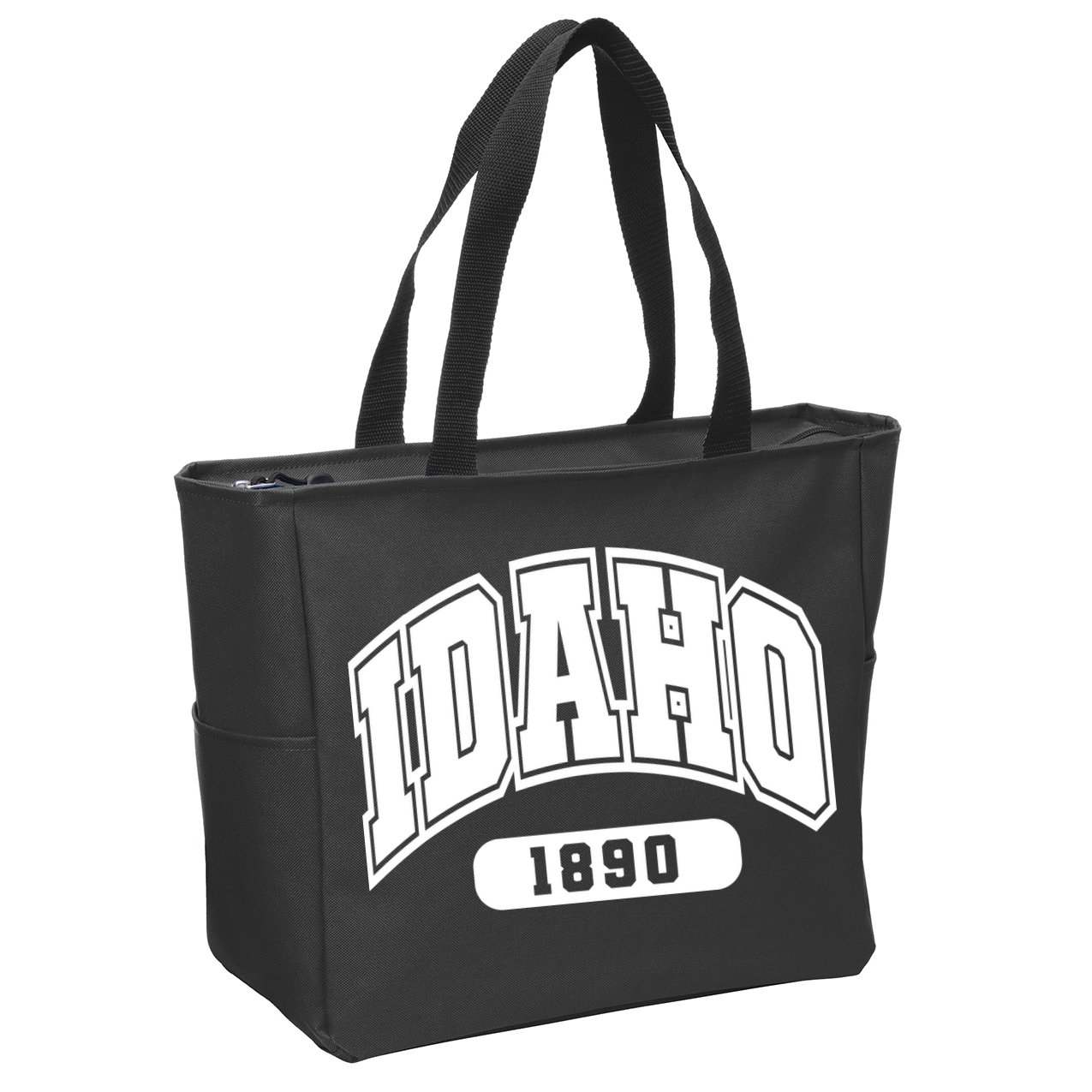 Idaho Collegiate Style 1890 Zip Tote Bag