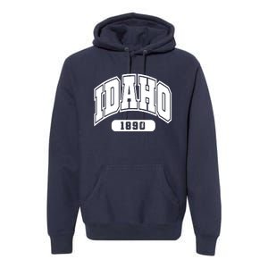 Idaho Collegiate Style 1890 Premium Hoodie