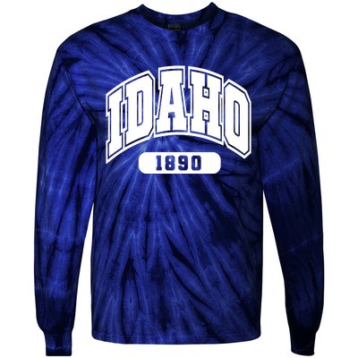 Idaho Collegiate Style 1890 Tie-Dye Long Sleeve Shirt