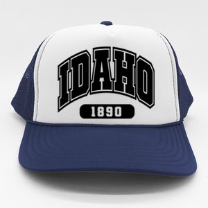 Idaho Collegiate Style 1890 Trucker Hat