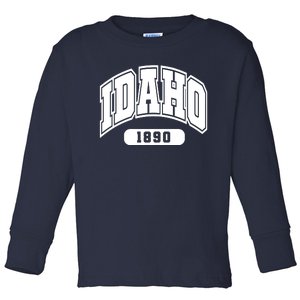 Idaho Collegiate Style 1890 Toddler Long Sleeve Shirt