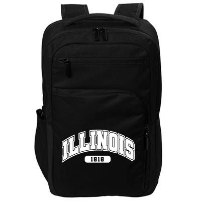 Illinois Collegiate Style 1818 Impact Tech Backpack