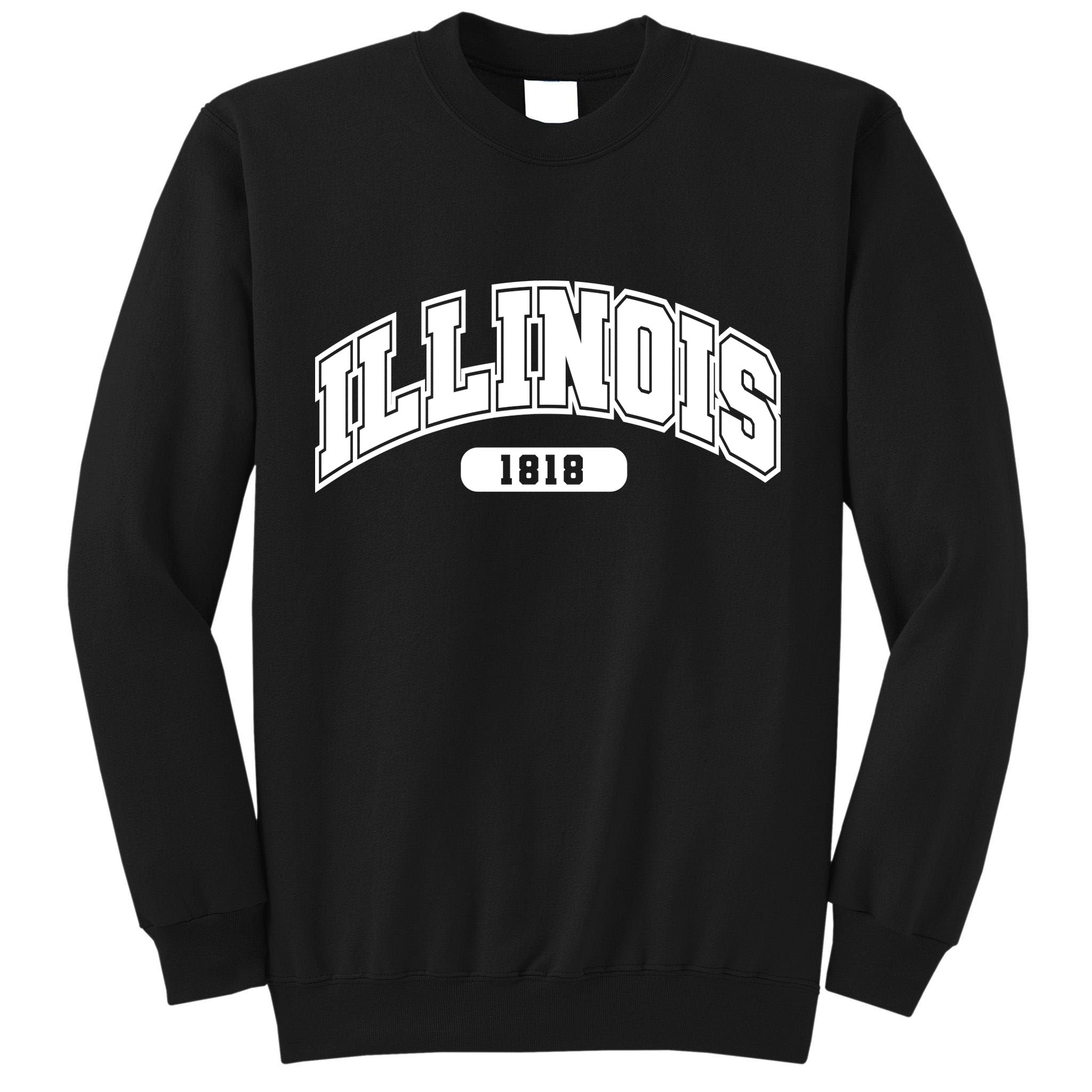 Illinois Collegiate Style 1818 Tall Sweatshirt