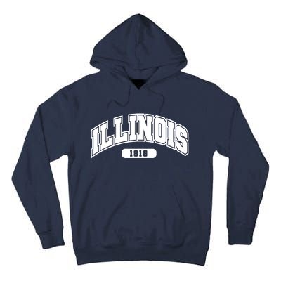 Illinois Collegiate Style 1818 Tall Hoodie