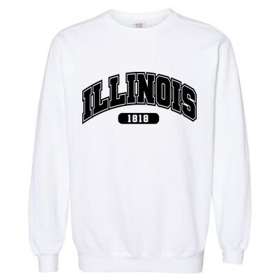 Illinois Collegiate Style 1818 Garment-Dyed Sweatshirt
