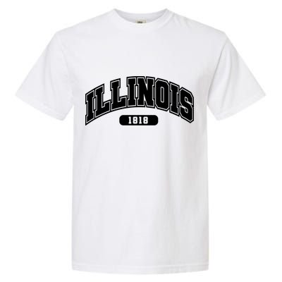 Illinois Collegiate Style 1818 Garment-Dyed Heavyweight T-Shirt
