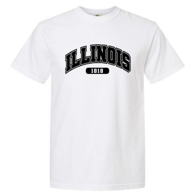 Illinois Collegiate Style 1818 Garment-Dyed Heavyweight T-Shirt