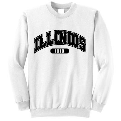 Illinois Collegiate Style 1818 Sweatshirt