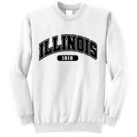 Illinois Collegiate Style 1818 Sweatshirt