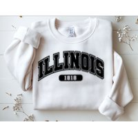 Illinois Collegiate Style 1818 Sweatshirt