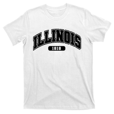 Illinois Collegiate Style 1818 T-Shirt