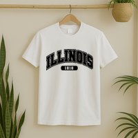 Illinois Collegiate Style 1818 T-Shirt