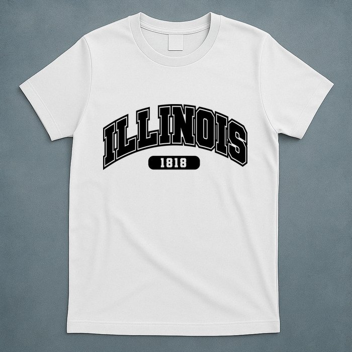 Illinois Collegiate Style 1818 T-Shirt