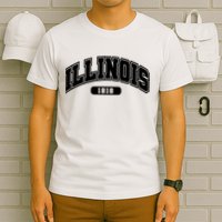 Illinois Collegiate Style 1818 T-Shirt