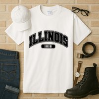 Illinois Collegiate Style 1818 Tall T-Shirt