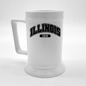 Illinois Collegiate Style 1818 Beer Stein