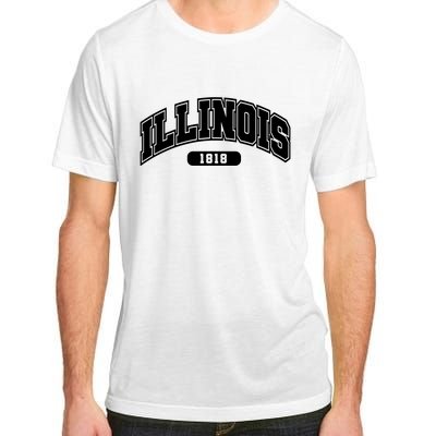 Illinois Collegiate Style 1818 Adult ChromaSoft Performance T-Shirt