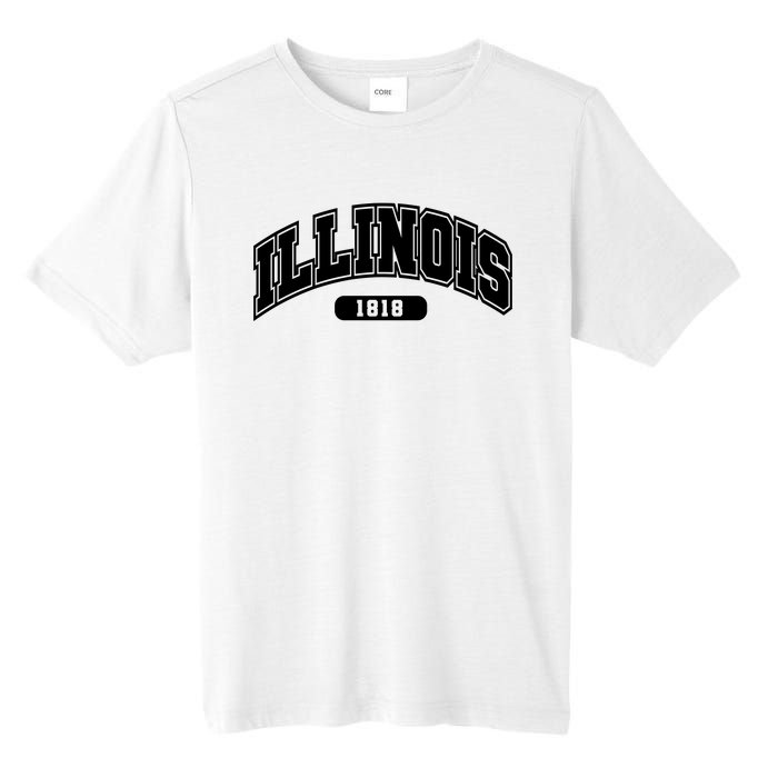 Illinois Collegiate Style 1818 Tall Fusion ChromaSoft Performance T-Shirt