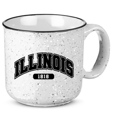 Illinois Collegiate Style 1818 15oz Campfire Ceramic Mug