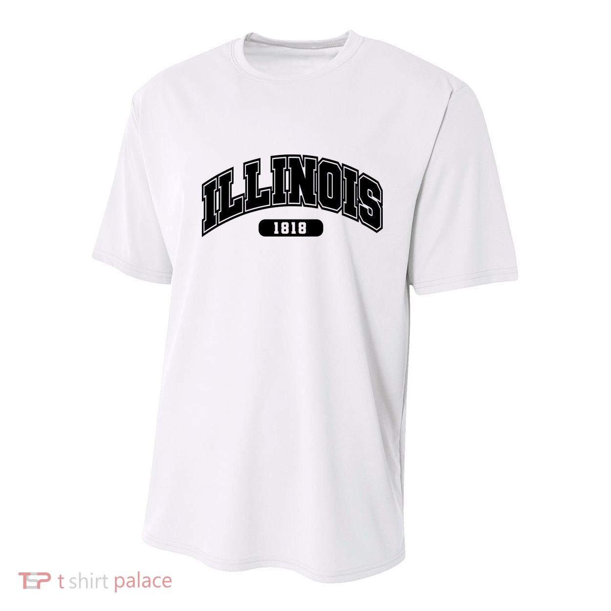 Illinois Collegiate Style 1818 Youth Performance Sprint T-Shirt