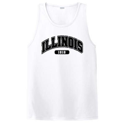 Illinois Collegiate Style 1818 PosiCharge Competitor Tank