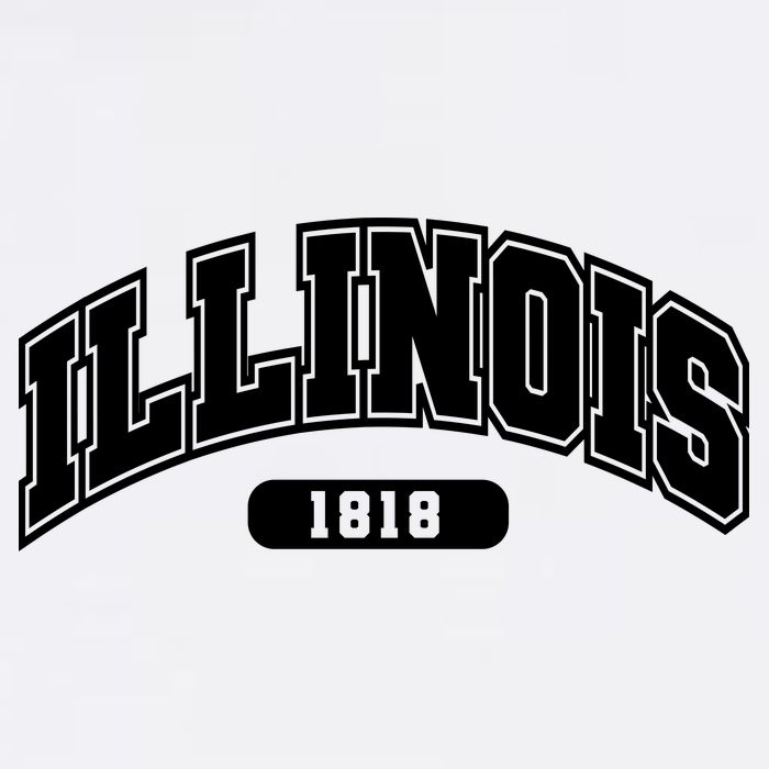 Illinois Collegiate Style 1818 Golf Towel