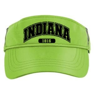 Indiana Collegiate Style 1816 Adult Drive Performance Visor