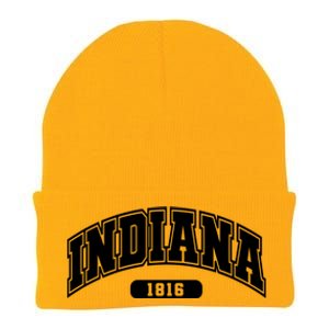 Indiana Collegiate Style 1816 Knit Cap Winter Beanie