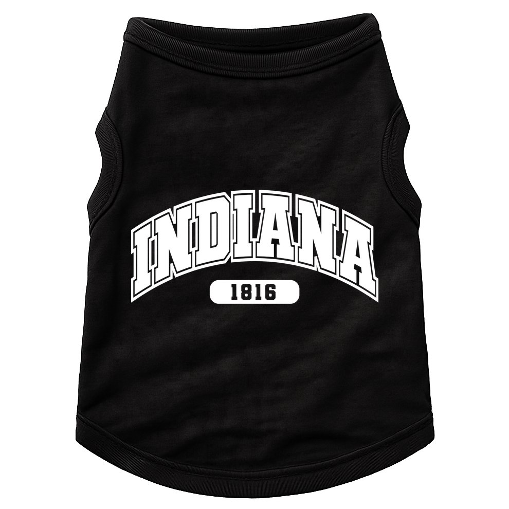 Indiana Collegiate Style 1816 Doggie Tank