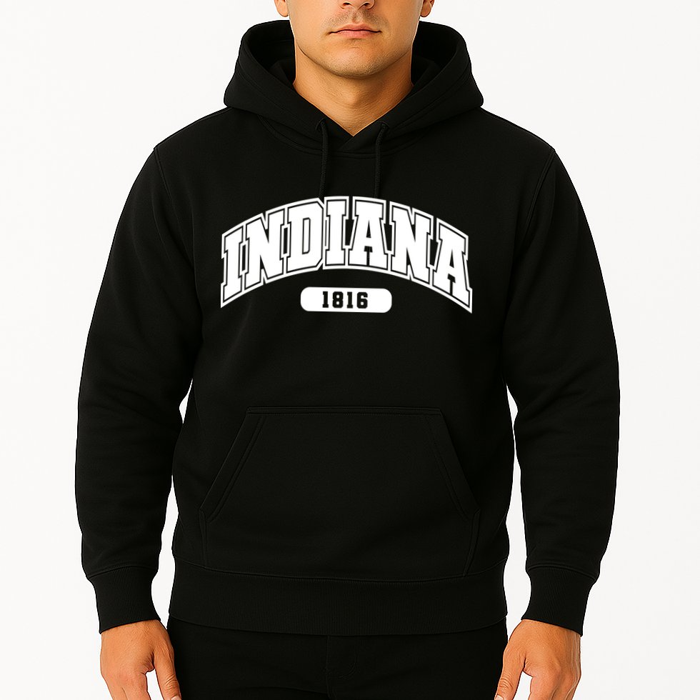Indiana Collegiate Style 1816 Hoodie