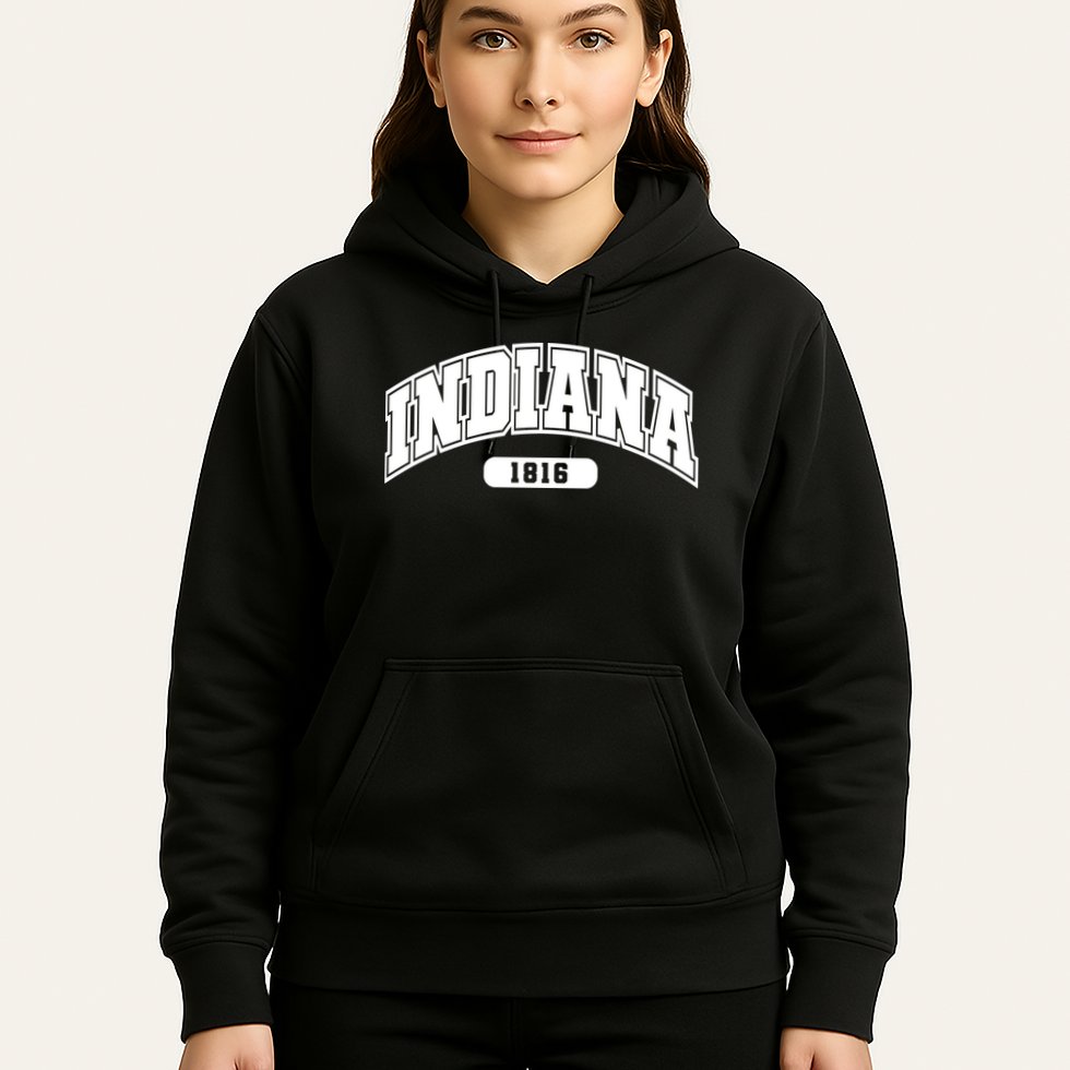 Indiana Collegiate Style 1816 Hoodie