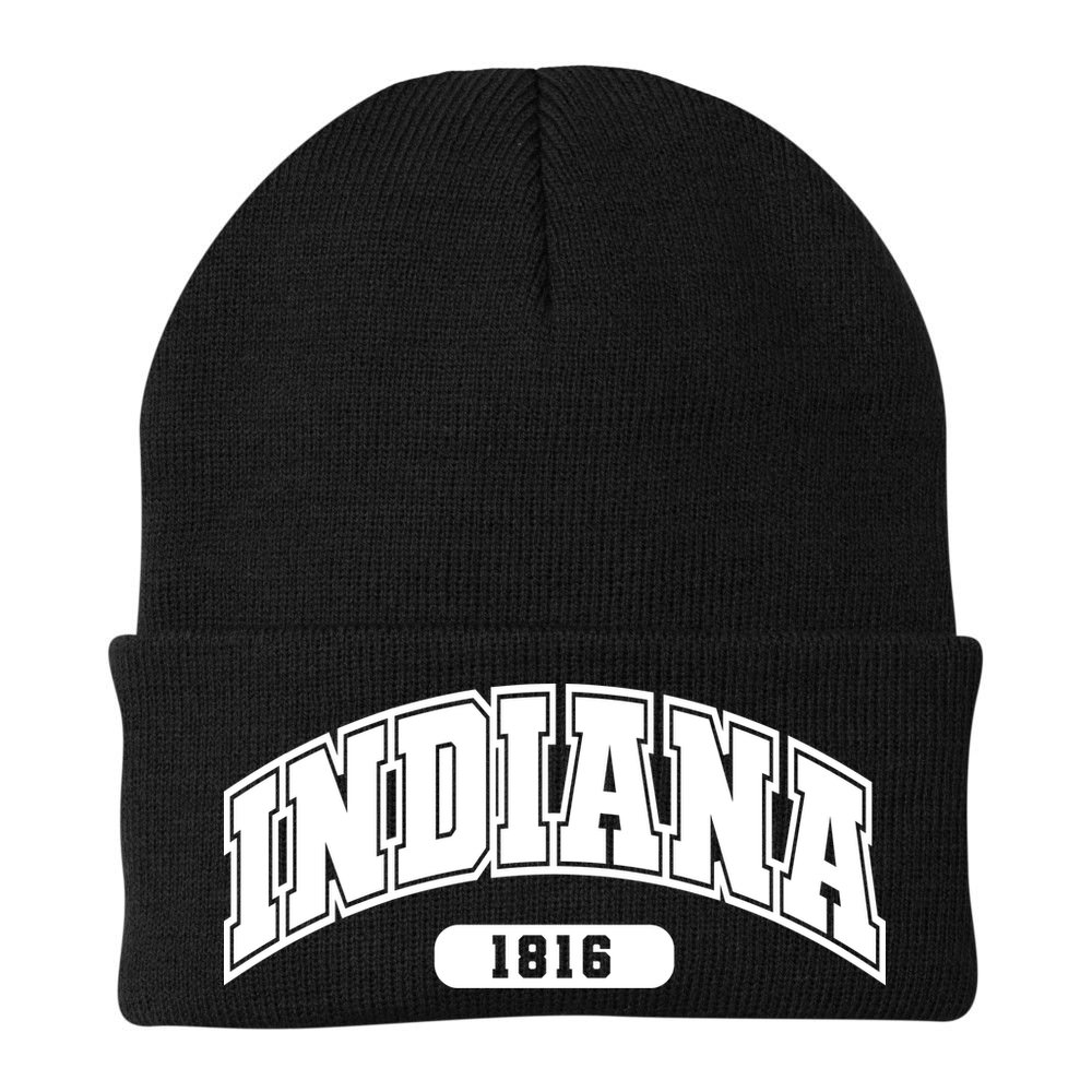 Indiana Collegiate Style 1816 Beanie