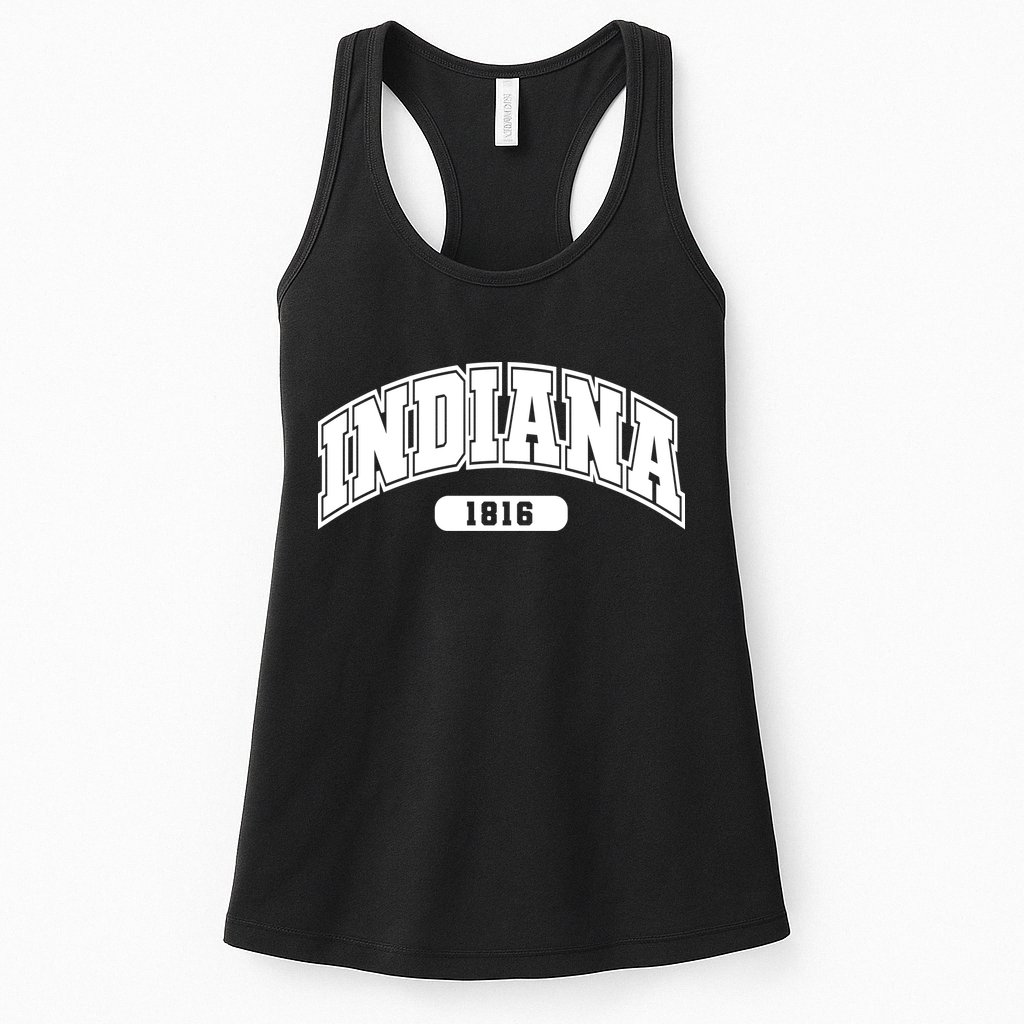 Indiana Collegiate Style 1816 Womens Tank Top