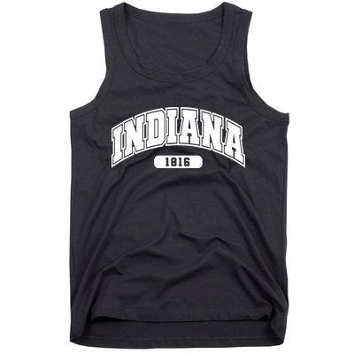 Indiana Collegiate Style 1816 Tank Top