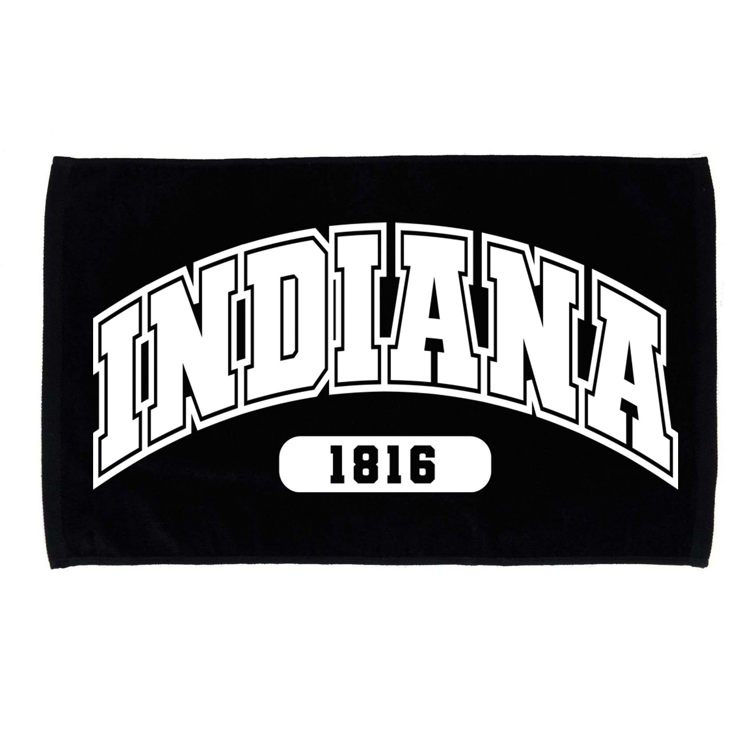 Indiana Collegiate Style 1816 Microfiber Hand Towel